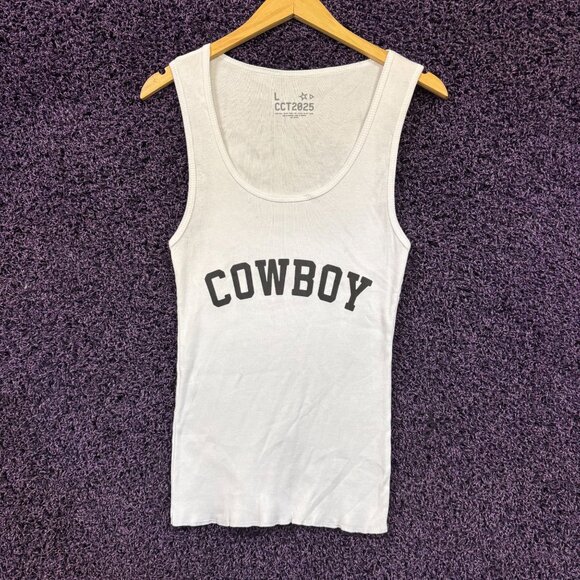 Beyonce Cowboy Carter Rodeo Chitlin Circuit Tour Tank Size large - Picture 1 of 4